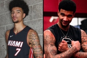 增重明显！热火媒体晒韦尔体型变化：二年级的他将会很可怕！